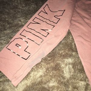 VS PINK mesh leggings